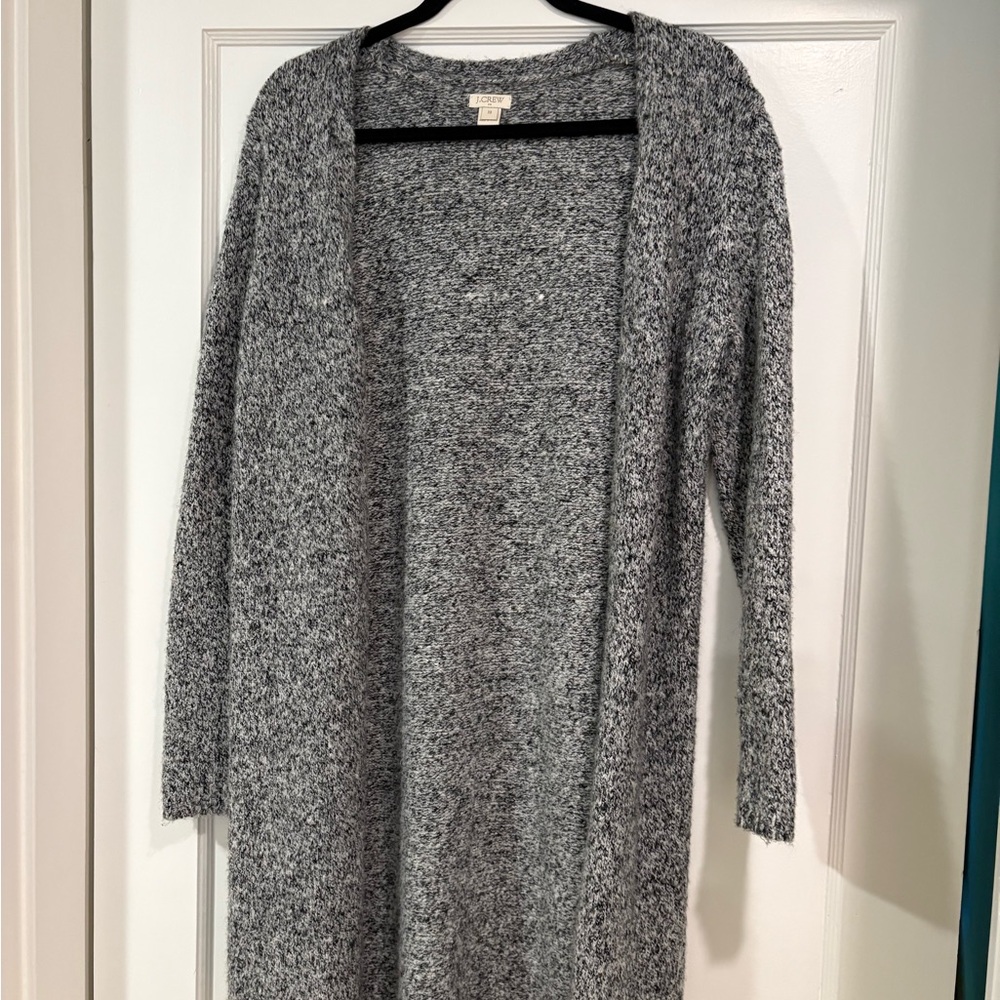 J.  Crew Open-Front Cardigan Sweater